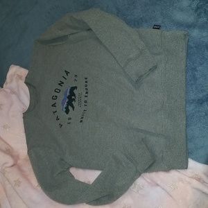 Patagonia crewneck sweatshirt womens size S gray